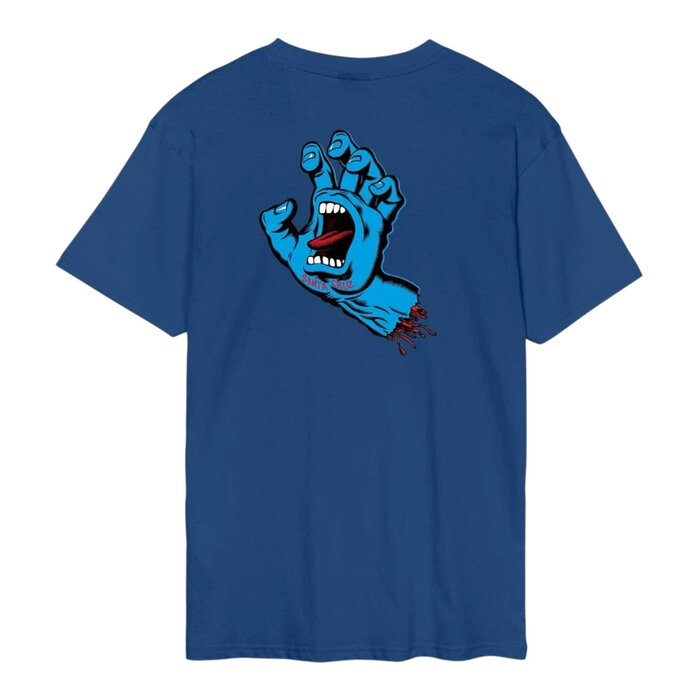 Santa Cruz Screaming Hand T-Shirt - Rich Navy