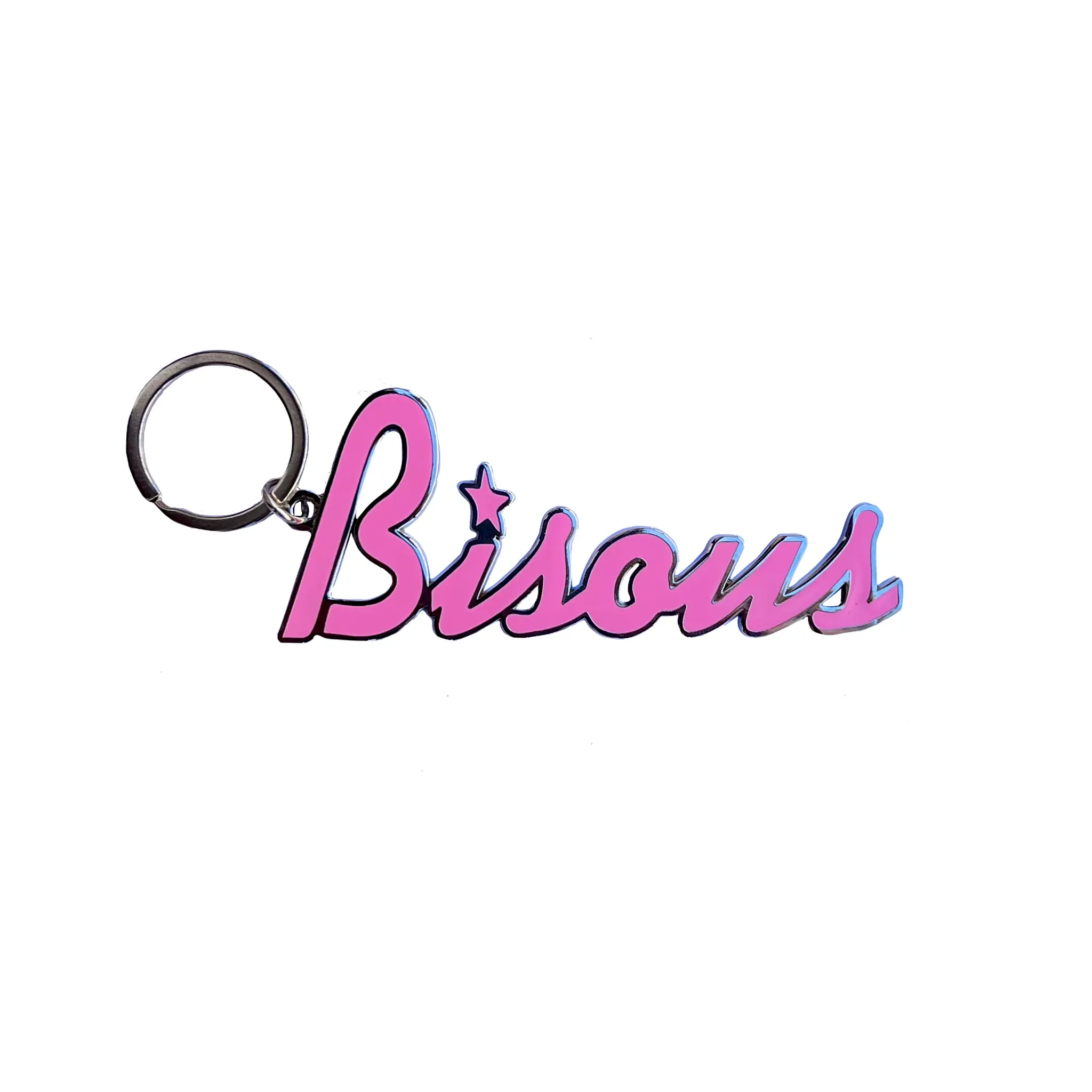 Bisous Skateboards "Bisous" Keyring