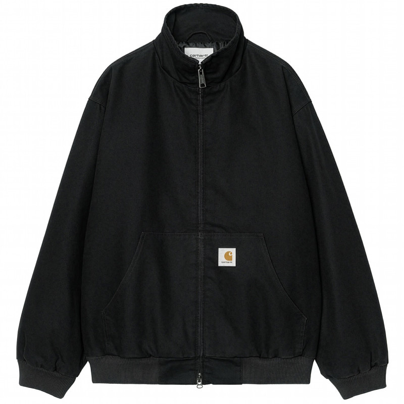 Carhartt WIP Ravon Jacket - Black Heavy Stone Wash