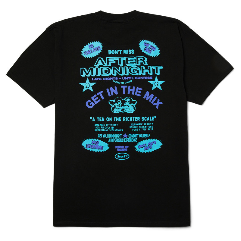 Huf After Midnight S/S Tee - Black