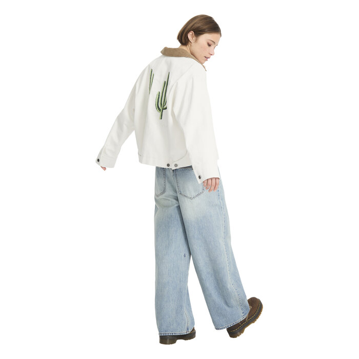 Volcom Fa Mickey Mason Jacket - Off White