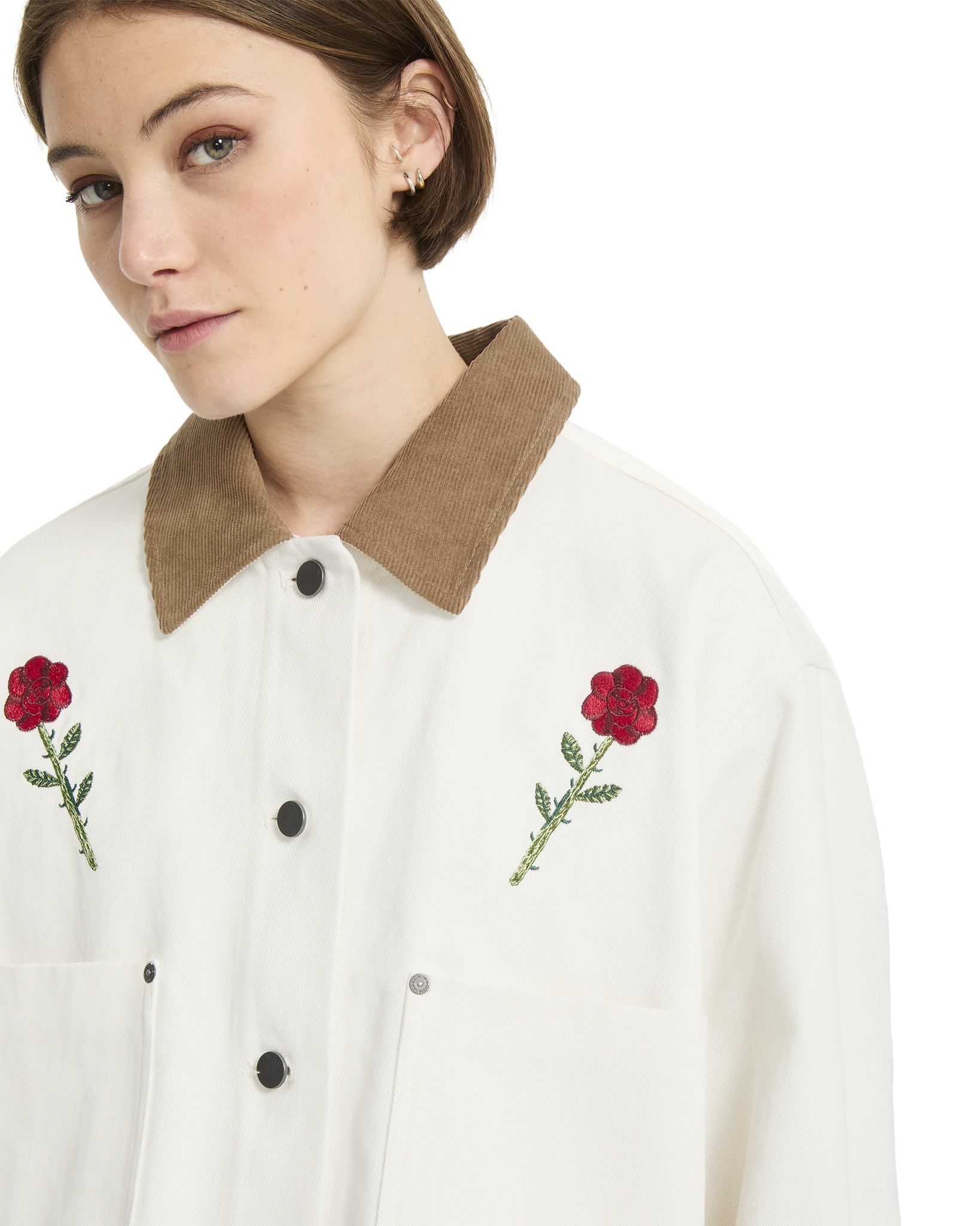 Volcom Fa Mickey Mason Jacket - Off White