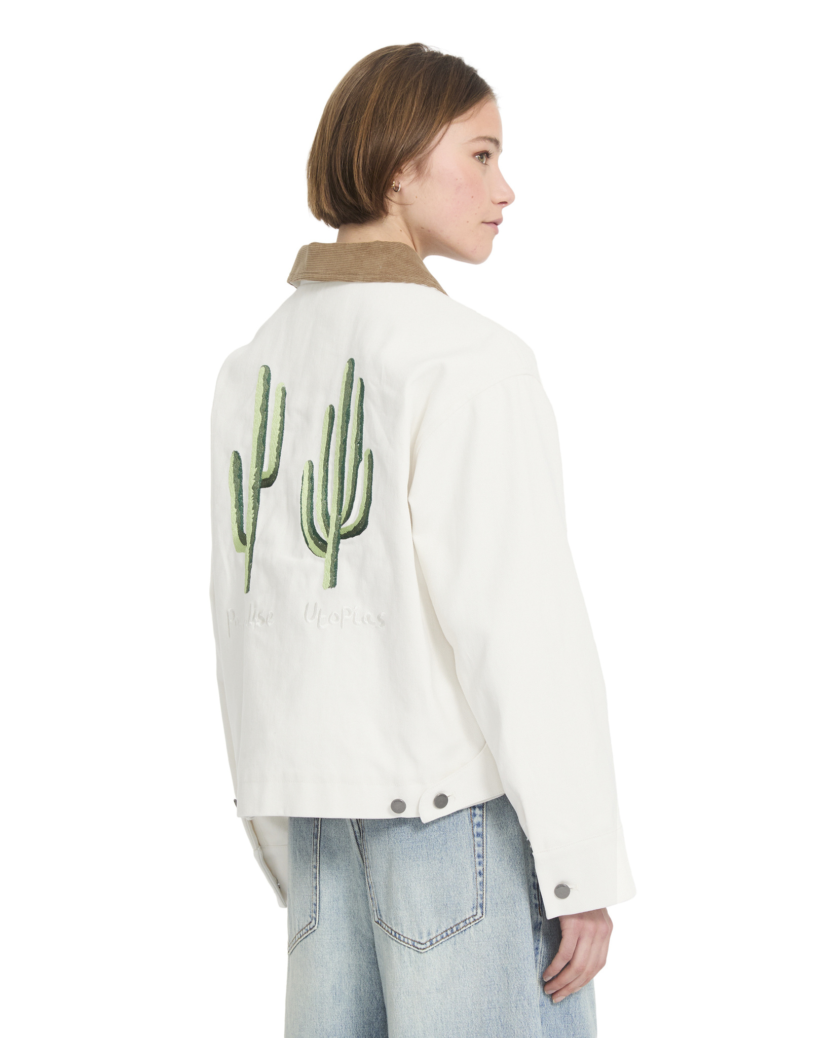 Volcom Fa Mickey Mason Jacket - Off White