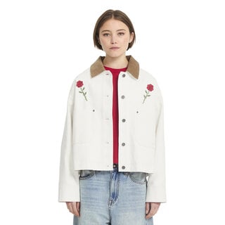 Volcom Fa Mickey Mason Jacket - Off White