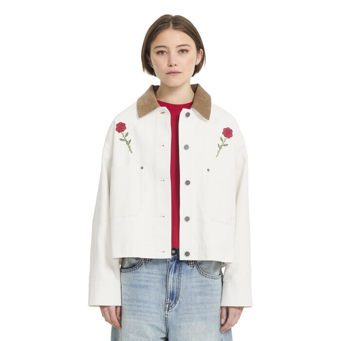 Volcom Fa Mickey Mason Jacket - Off White
