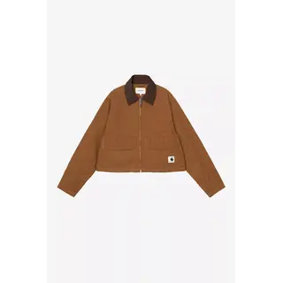 Carhartt WIP W' Prescott Jacket - Hamilton Brown/Tabacco Garment Dyed