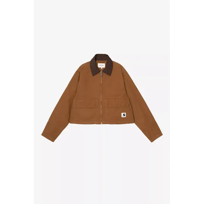Carhartt WIP W' Prescott Jacket - Hamilton Brown/Tabacco Garment Dyed