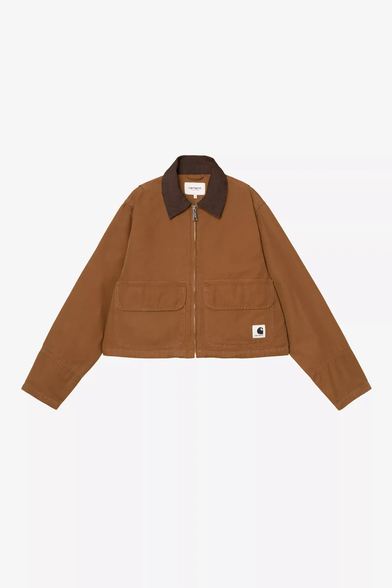 Carhartt WIP W' Prescott Jacket - Hamilton Brown/Tabacco Garment Dyed
