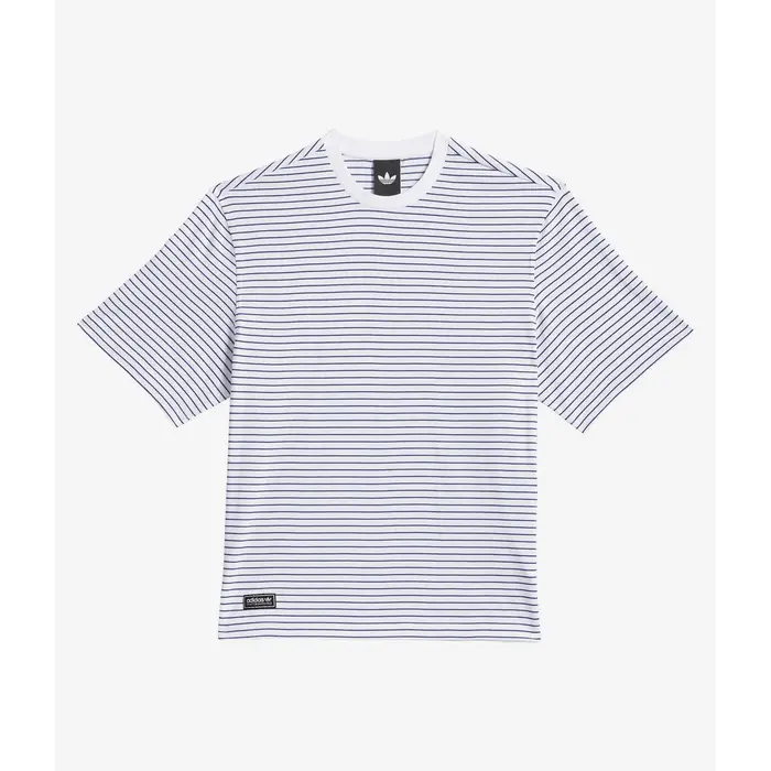 Adidas Skateboarding Skate Exc Yd Tee - White/Dark Blue