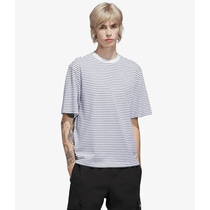 Adidas Skateboarding Skate Exc Yd Tee - White/Dark Blue