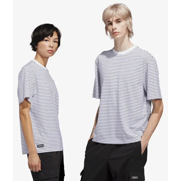 Adidas Skateboarding Skate Exc Yd Tee - White/Dark Blue