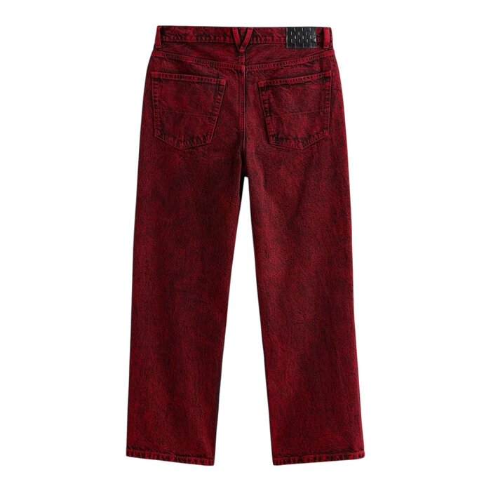 Vans Check-5 Baggy Acid Overdyed Denim - Racing Red