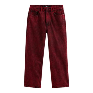 Vans Check-5 Baggy Acid Overdyed Denim - Racing Red