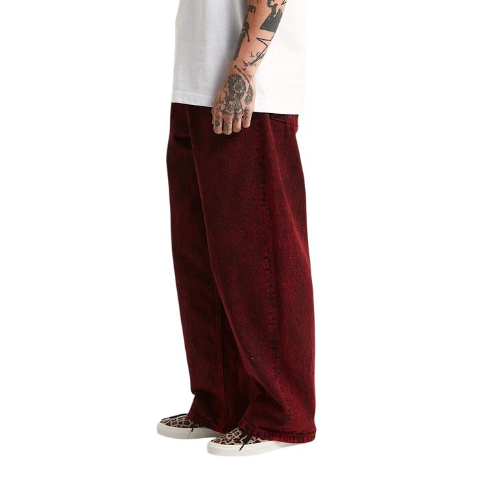 Vans Check-5 Baggy Acid Overdyed Denim - Racing Red