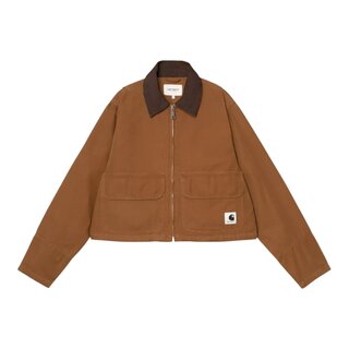 Carhartt WIP W' Prescott Jacket - Hamilton Brown/Tabacco Garment Dyed