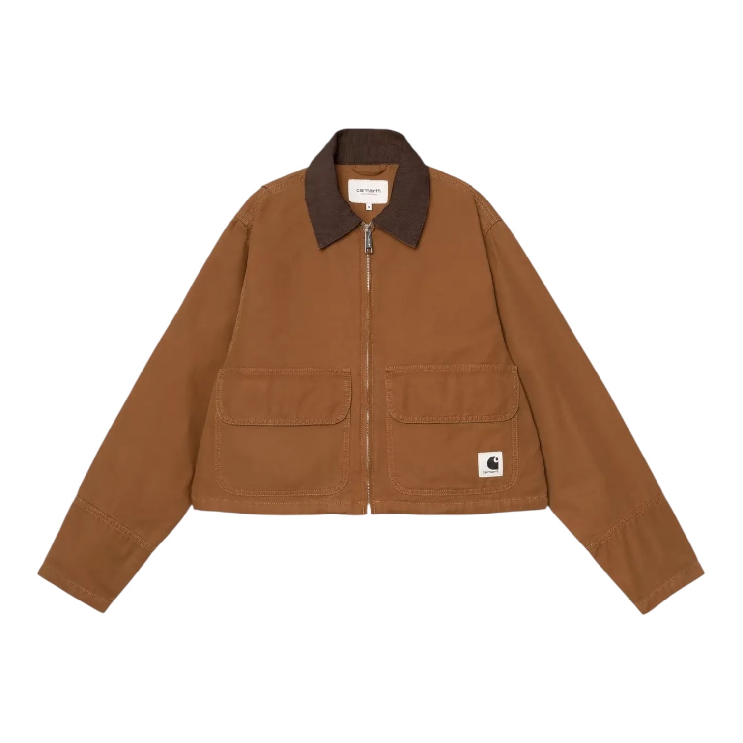 Carhartt WIP W' Prescott Jacket - Hamilton Brown/Tabacco Garment Dyed