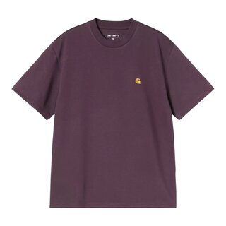 Carhartt WIP W' S/S Chase T-Shirt - Cozy Purple/Gold