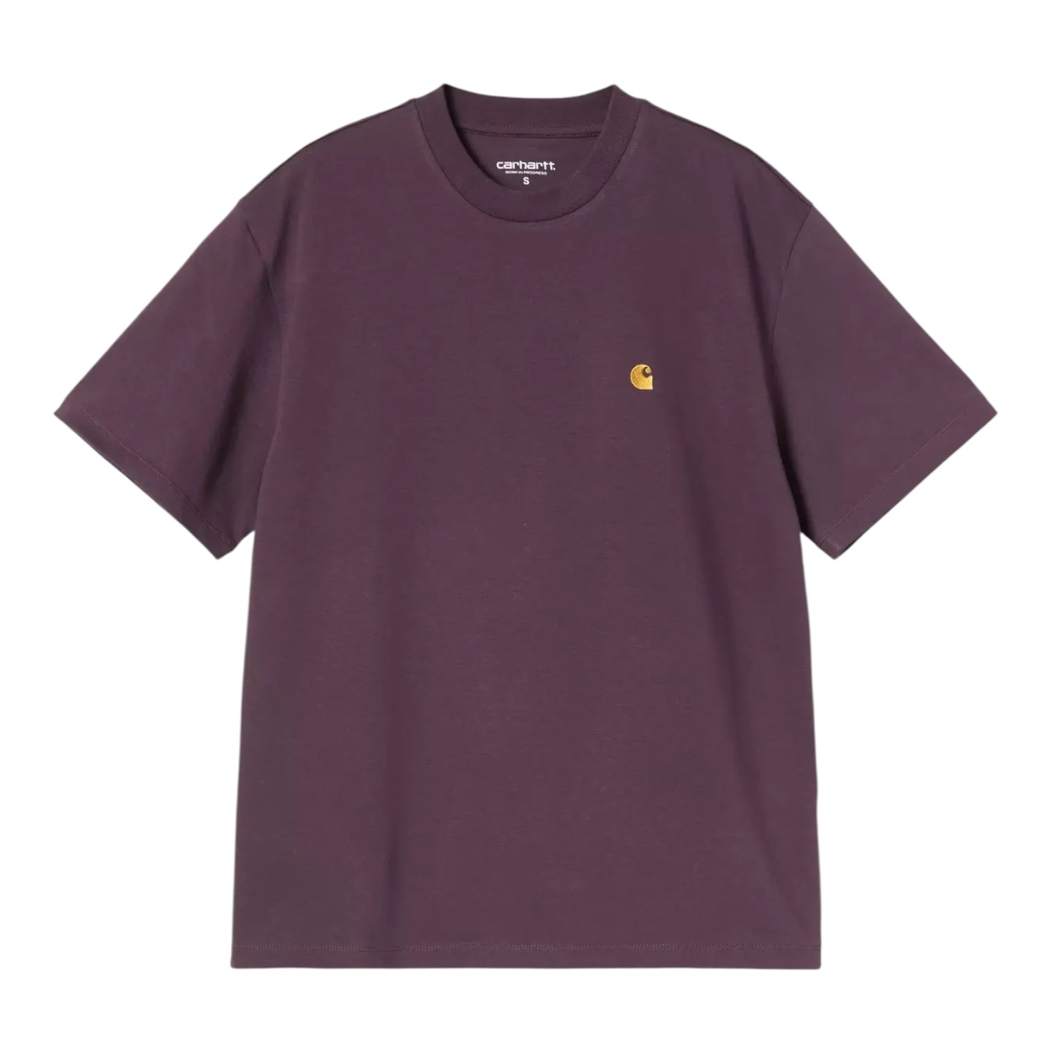 Carhartt WIP W' S/S Chase T-Shirt - Cozy Purple/Gold
