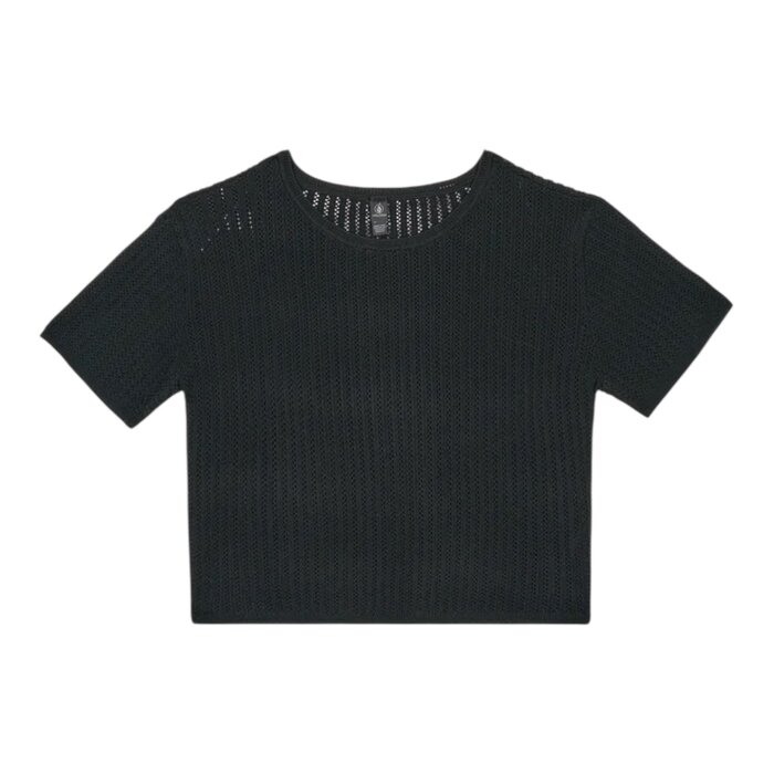 Volcom Meshy Beach S/S T-Shirt - Black
