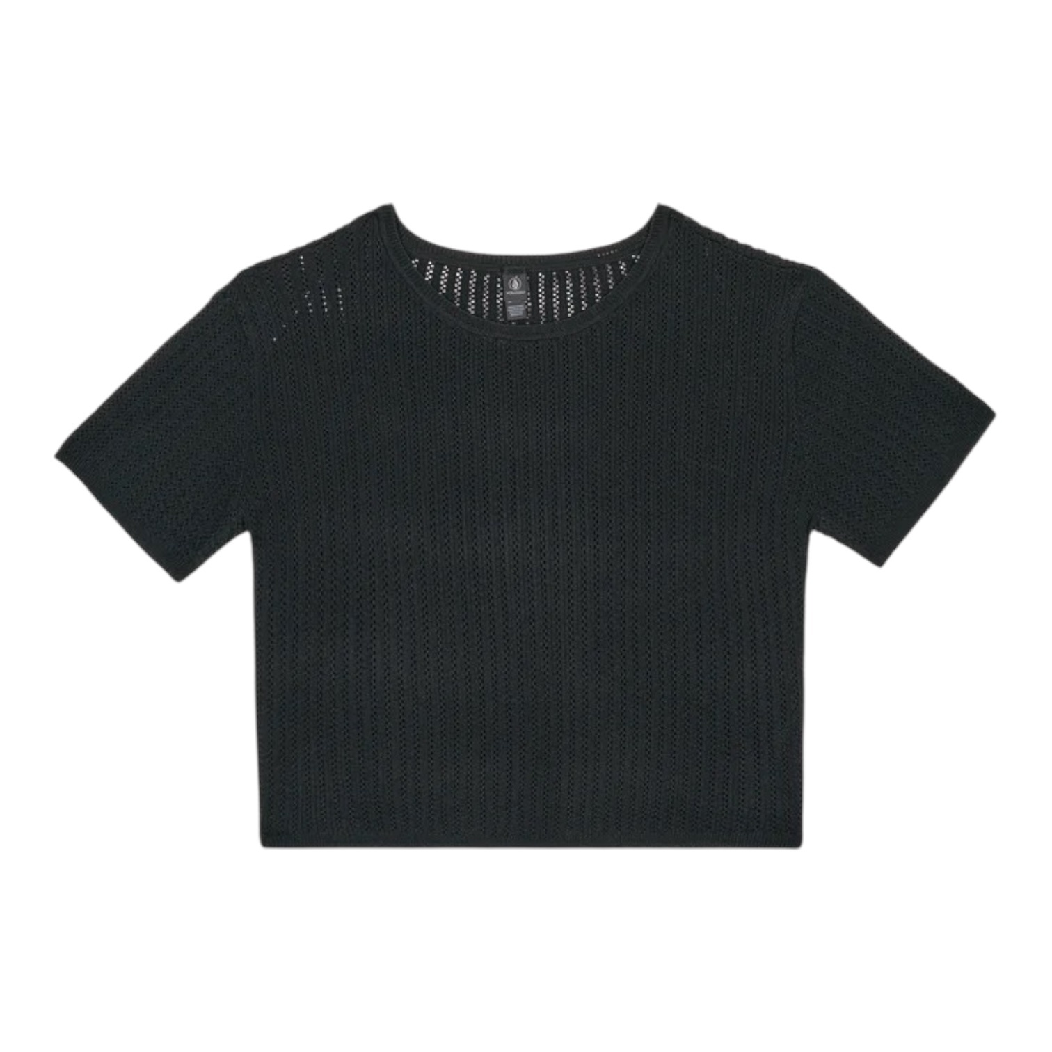 Volcom Meshy Beach S/S T-Shirt - Black