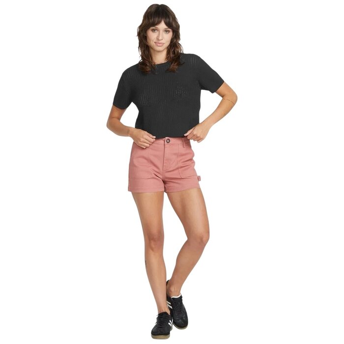 Volcom Meshy Beach S/S T-Shirt - Black