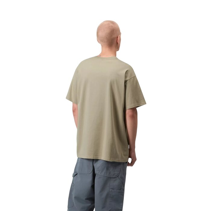 Carhartt WIP S/S Script Embroidery T-shirt -Barchan/White