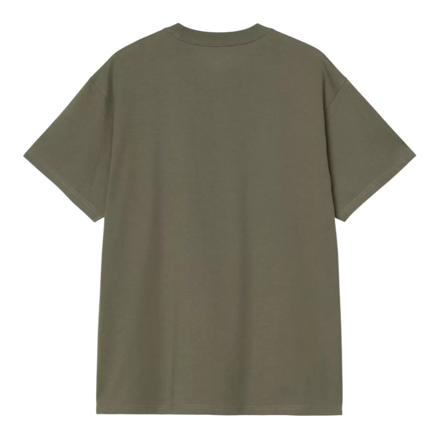 Carhartt WIP S/S Script Embroidery T-shirt - Leaf/White