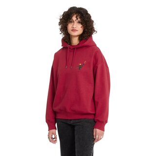 Volcom Moove On Pullover - Deep Red