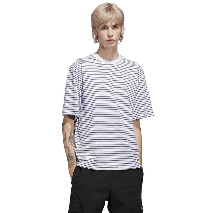 Adidas Skateboarding Skate Exc Yd Tee - White/Dark Blue