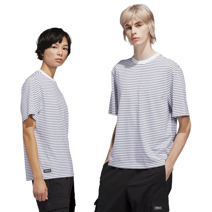 Adidas Skateboarding Skate Exc Yd Tee - White/Dark Blue