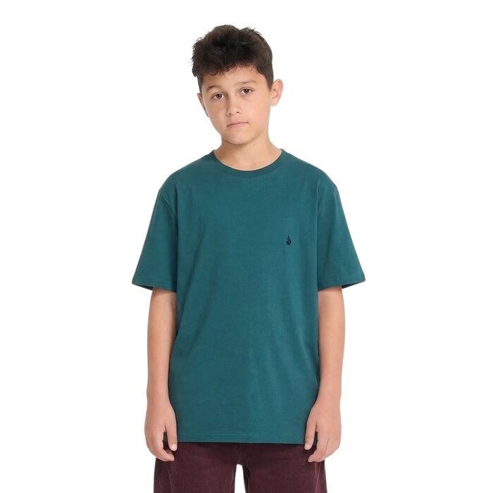 Volcom Kids S/S T-Shirt Stone Blanks - Rifle Green