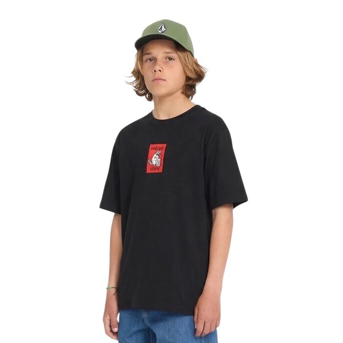 Volcom Kids S/S T-Shirt Rockout - Black