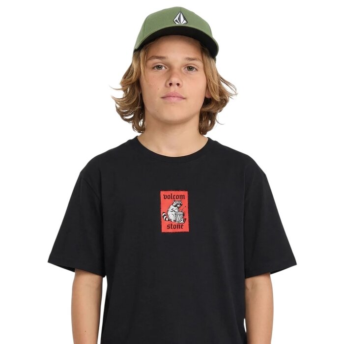 Volcom Kids S/S T-Shirt Rockout - Black