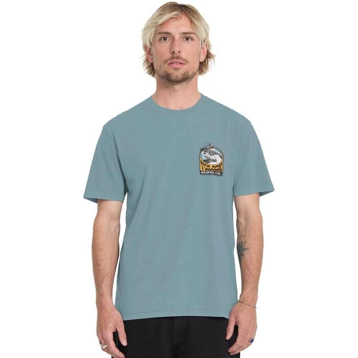 Volcom Zurf Co Pw S/S T-Shirt - Green