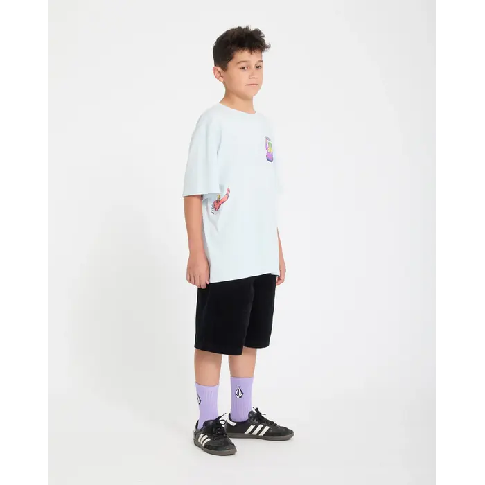 Volcom Fa Ben Sanaire 1 T-Shirt - Light Acid Blue