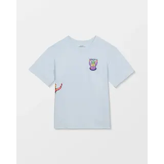 Volcom Fa Ben Sanaire 1 T-Shirt - Light Acid Blue