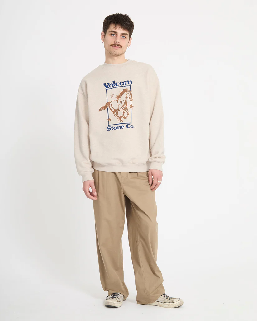 Volcom Recto Verso Sweatshirt - Dusk Heather