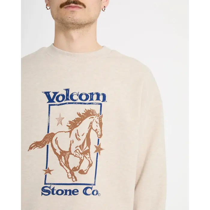 Volcom Recto Verso Sweatshirt - Dusk Heather