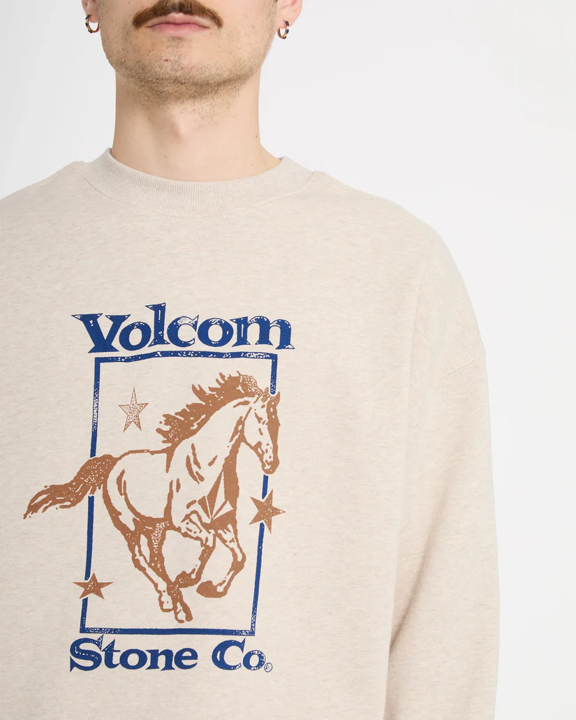 Volcom Recto Verso Sweatshirt - Dusk Heather
