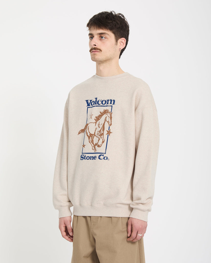 Volcom Recto Verso Sweatshirt - Dusk Heather
