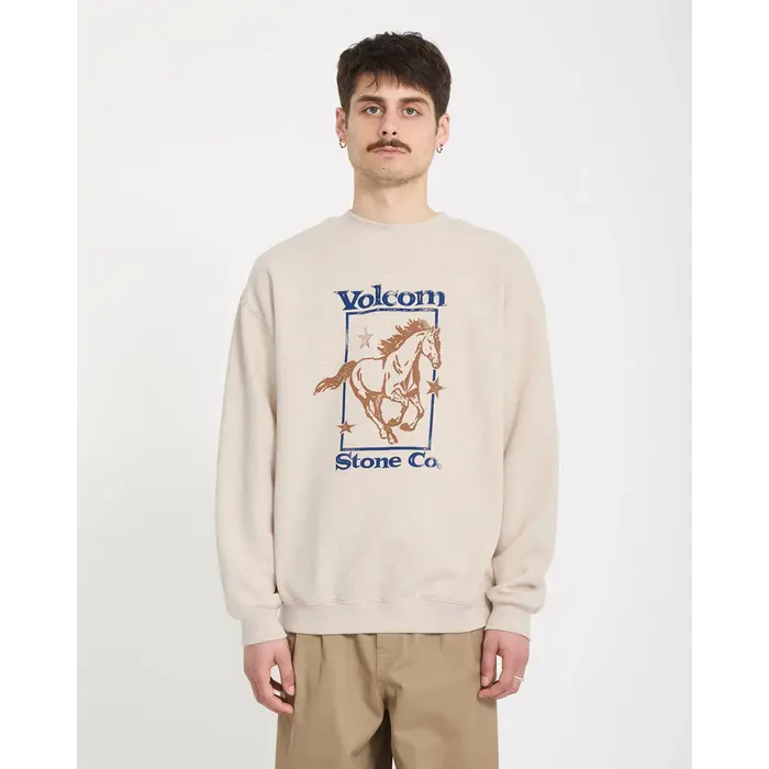 Volcom Recto Verso Sweatshirt - Dusk Heather