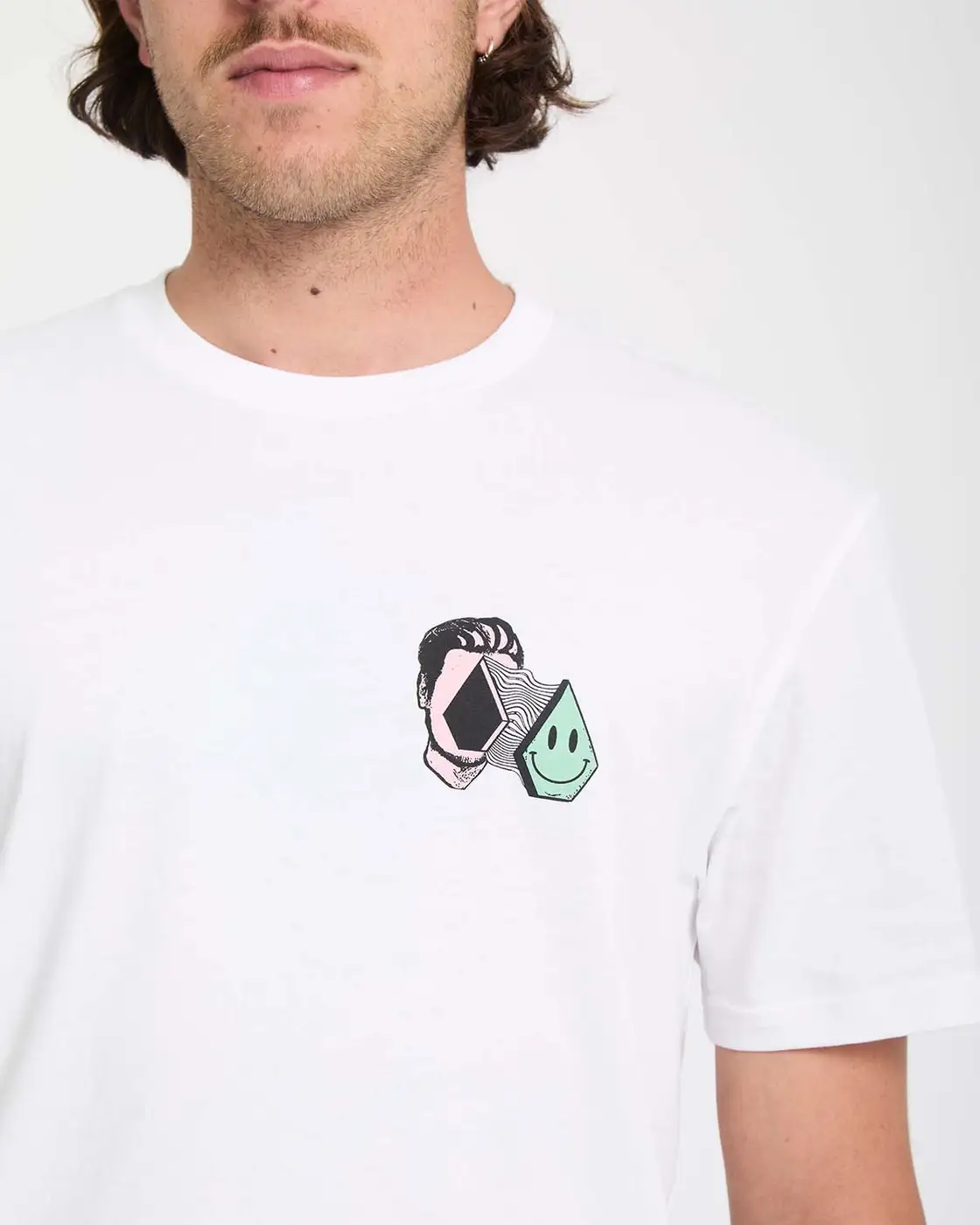 Volcom Aura BSC S/S T-Shirt - White