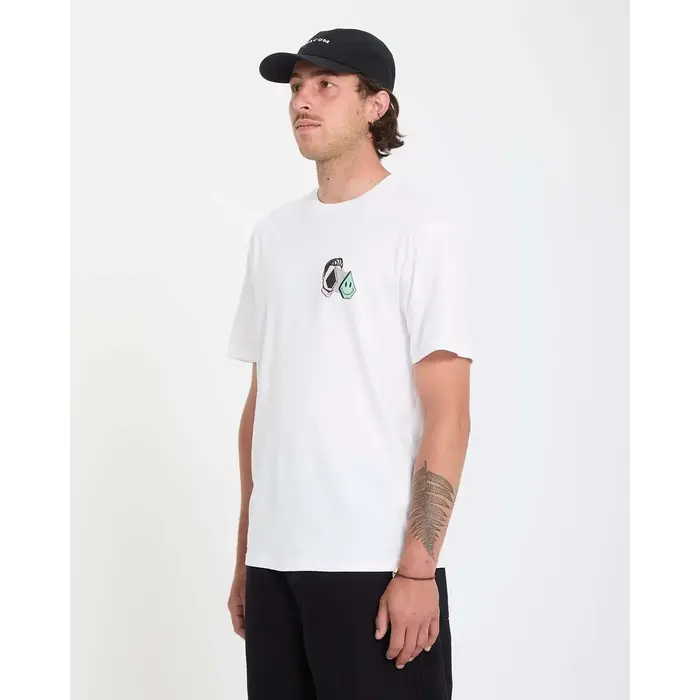 Volcom Aura BSC S/S T-Shirt - White