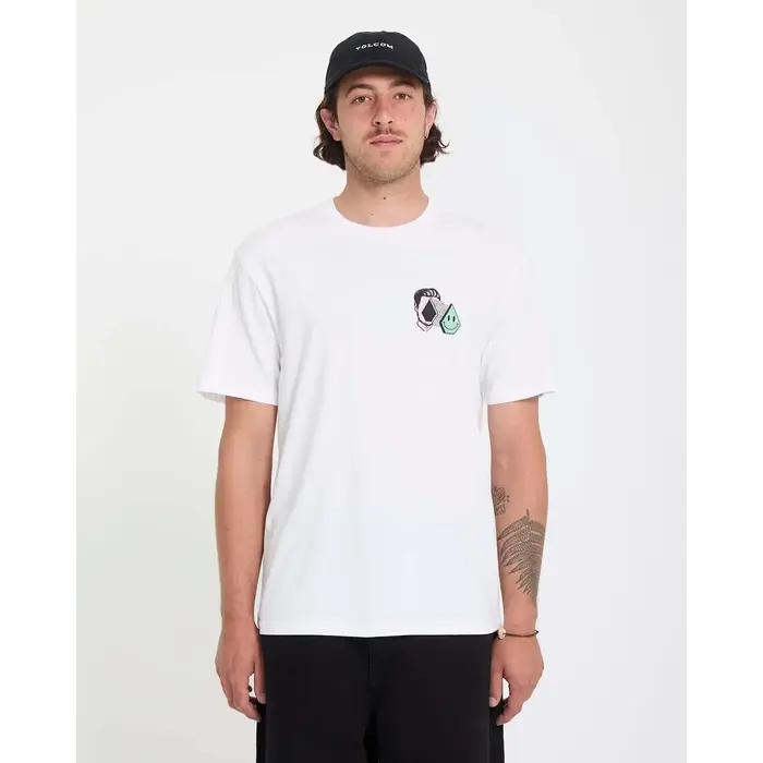 Volcom Aura BSC S/S T-Shirt - White