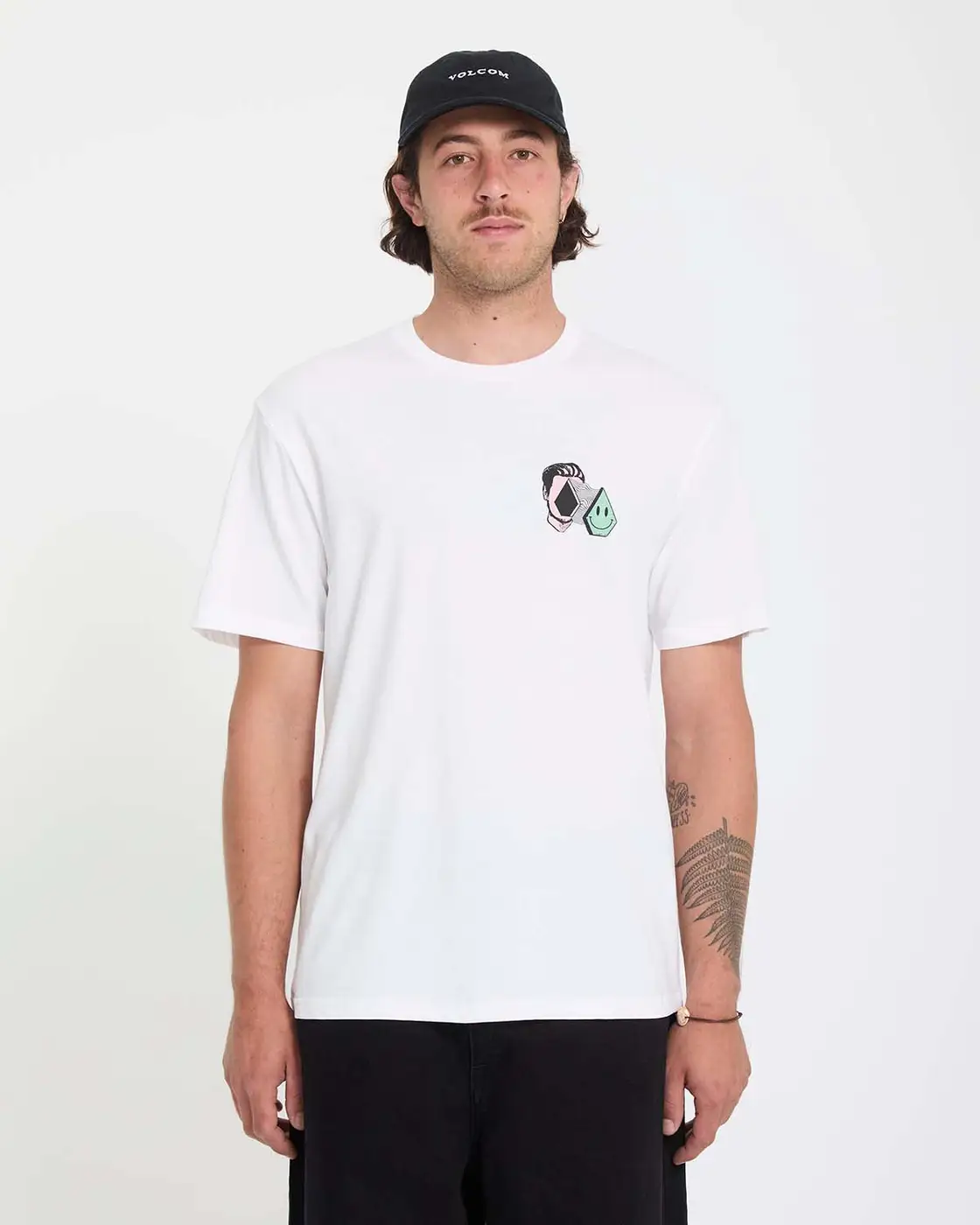 Volcom Aura BSC S/S T-Shirt - White