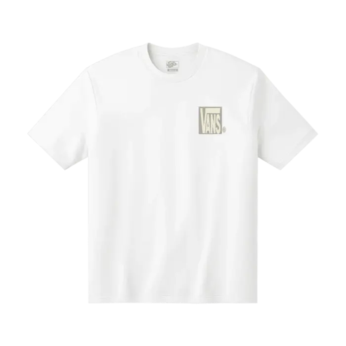 Vans Stretch Stack Crackle S/S T-Shirt - White