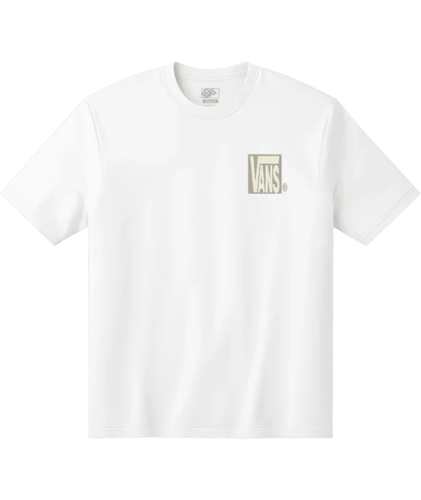 Vans Stretch Stack Crackle S/S T-Shirt - White