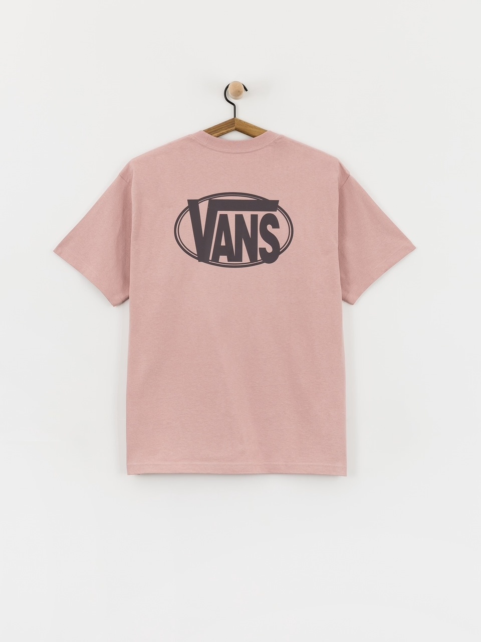 Vans Oval Logo Loose S/S Tee - Misty Mauve