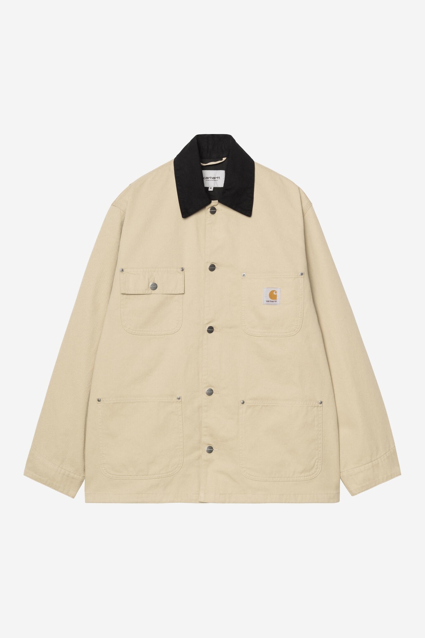 Carhartt WIP OG Chore Coat - Barchan/Black (Rinsed)