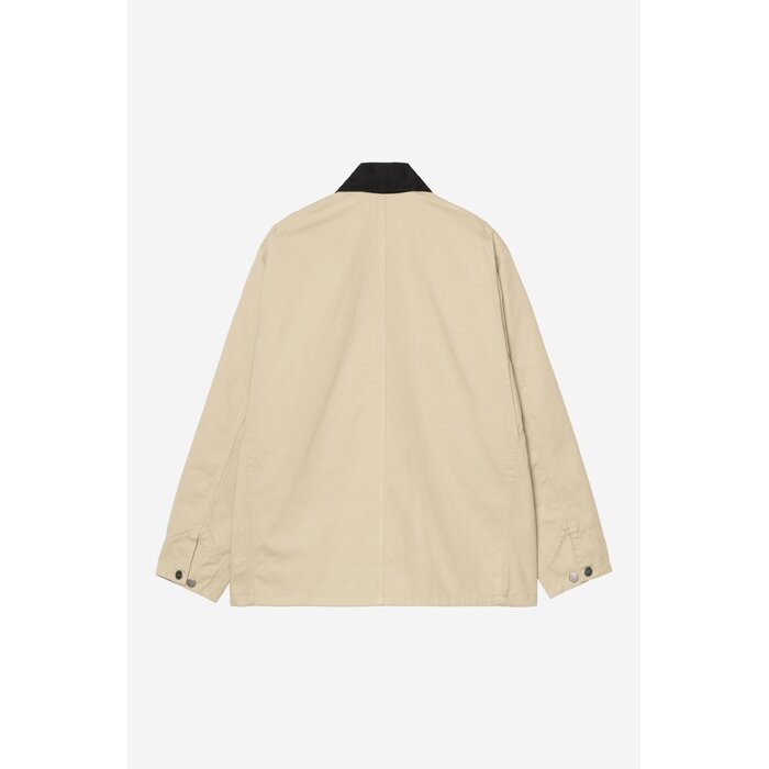 Carhartt WIP OG Chore Coat - Barchan/Black (Rinsed)